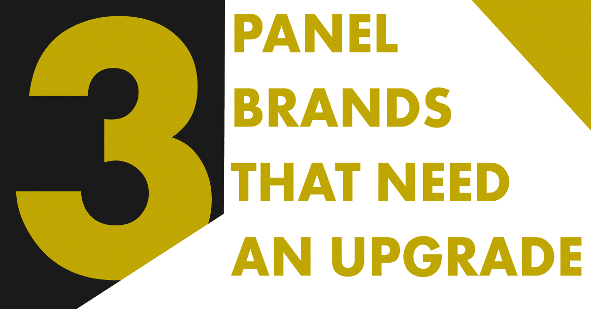 3 panel brands that need an upgrade